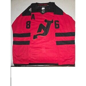 New Jersey Devils #86 Jack Hughes 2024 Stadium Series Jersey*Sz 56*NWT*Sweet!!!